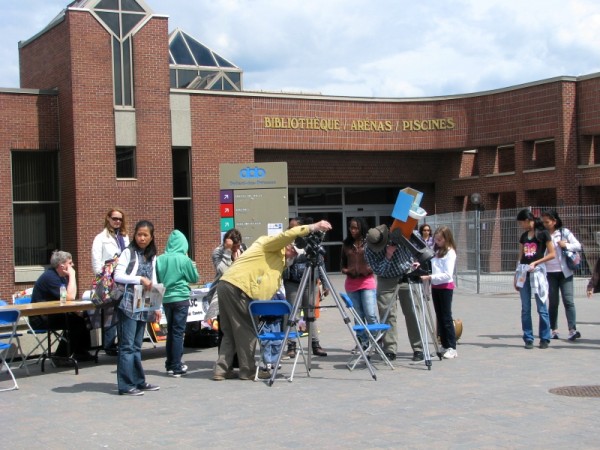 Astronomy Day at the DDO public library