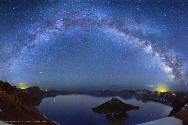 Wally Pacholka: Crater Lake Galaxies