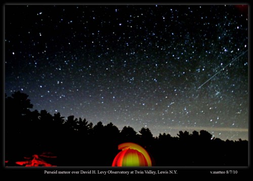 Perseid Meteor Shower at David Levy's Astronomy Retreat