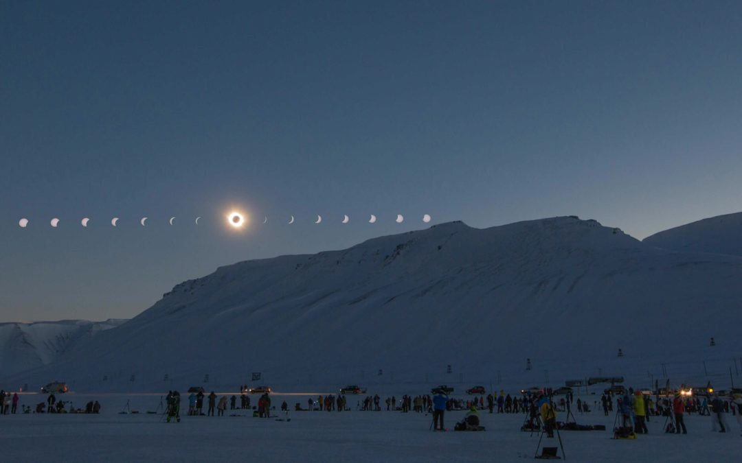 Total Solar eclipse from the Svalbard penninsula in Norway – March 20 2015