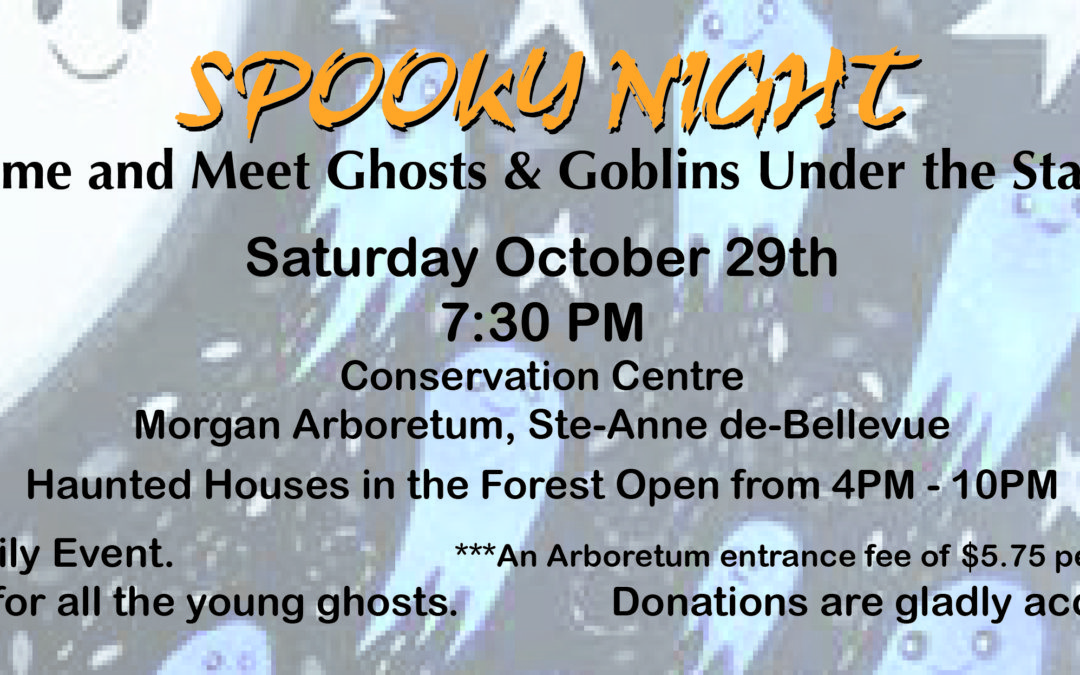 Spooky Nights – Saturday October 29th 7:30PM