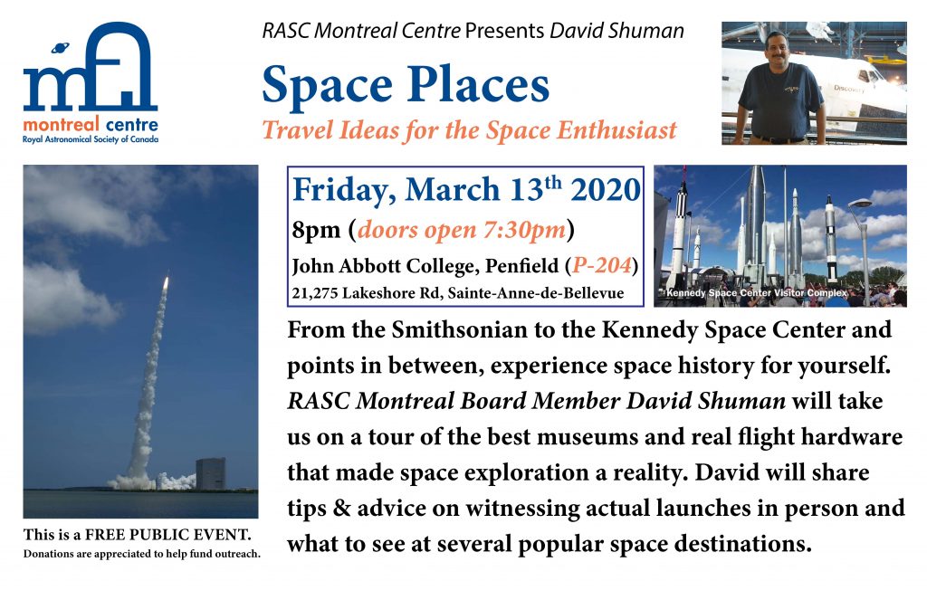 Space Places Event