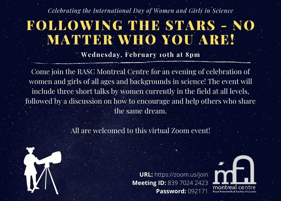 Following the Stars – No Matter Who You Are! Wednesday, Feb. 10th @ 8pm EST