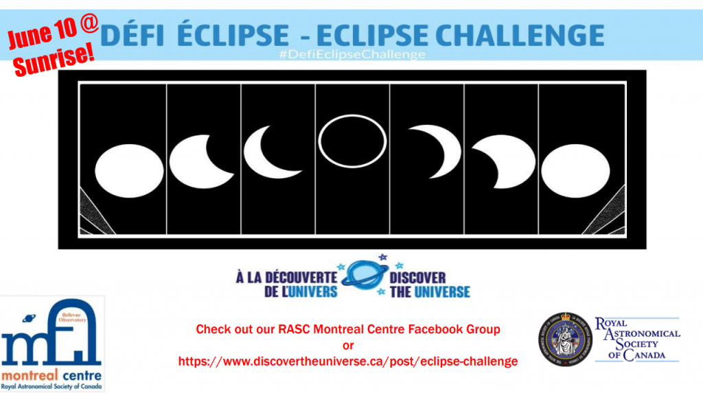 June 10th 2021 Eclipse Challenge