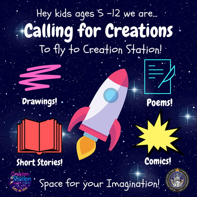 Creation Station May15th – June 13th