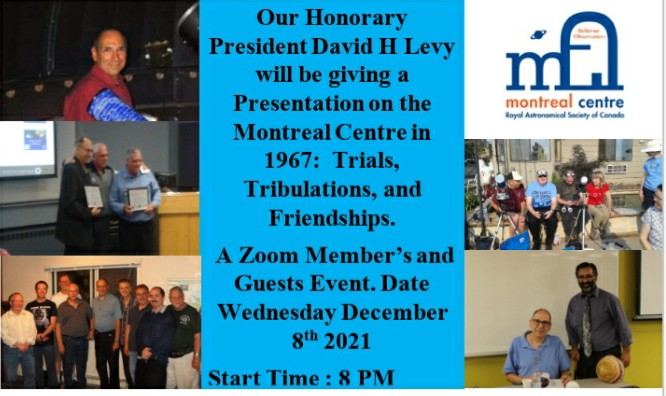 EVENT: Montreal Centre in 1967 “Trials, Tribulations and Friendships” – Dec. 8th, 2021 @ 8PM EDT