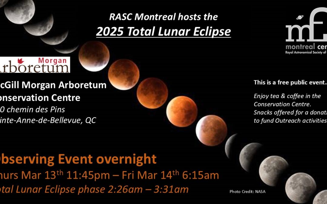 EVENT: Total Lunar Eclipse March 13th-14th 2025